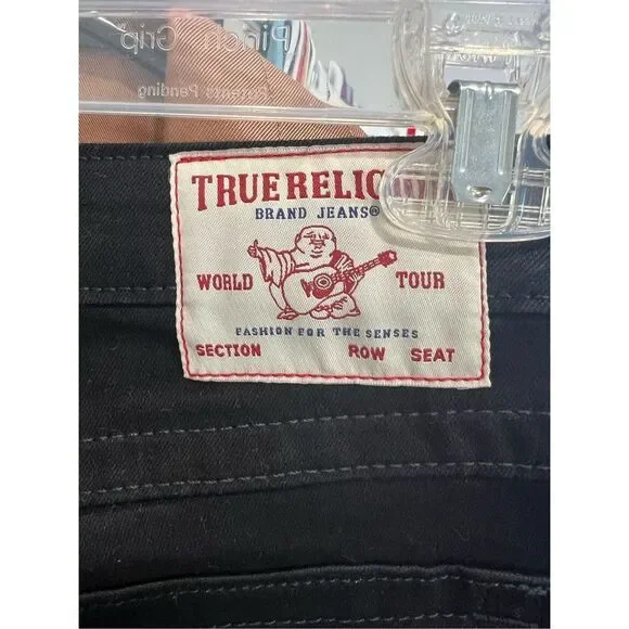 True Religion NWT Becca Mid Rise Bootcut Women Jeans size 24 - Picture 11 of 11